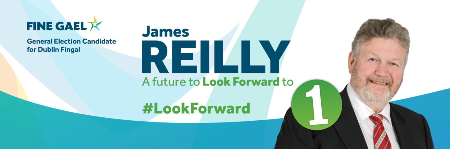 Senator James Reilly banner