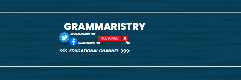grammaristry's profile banner image