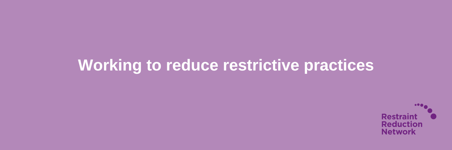 Restraint Reduction Network's banner