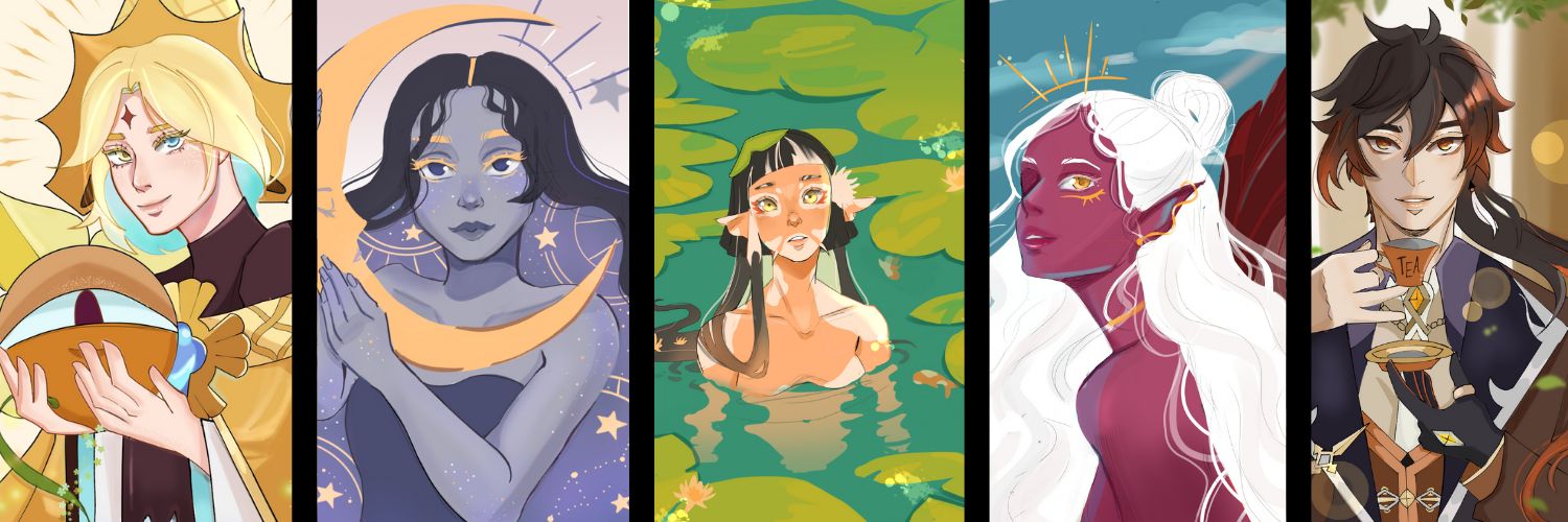 Arilart |☘️COMMS OPEN banner