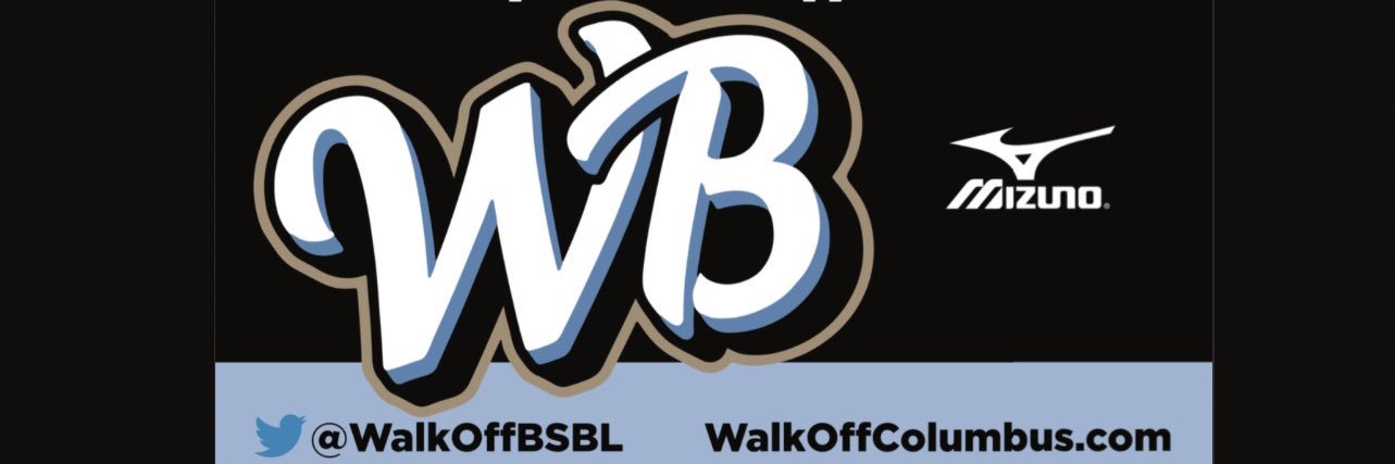 Walk-Off Baseball banner