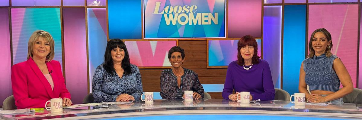 Fatima Whitbread's banner