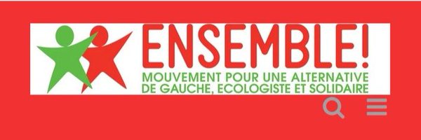 ENSEMBLE! Mouvement pour une Alternative de Gauche Profile Banner