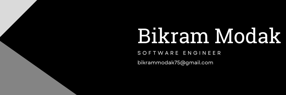 Bikram Modak banner