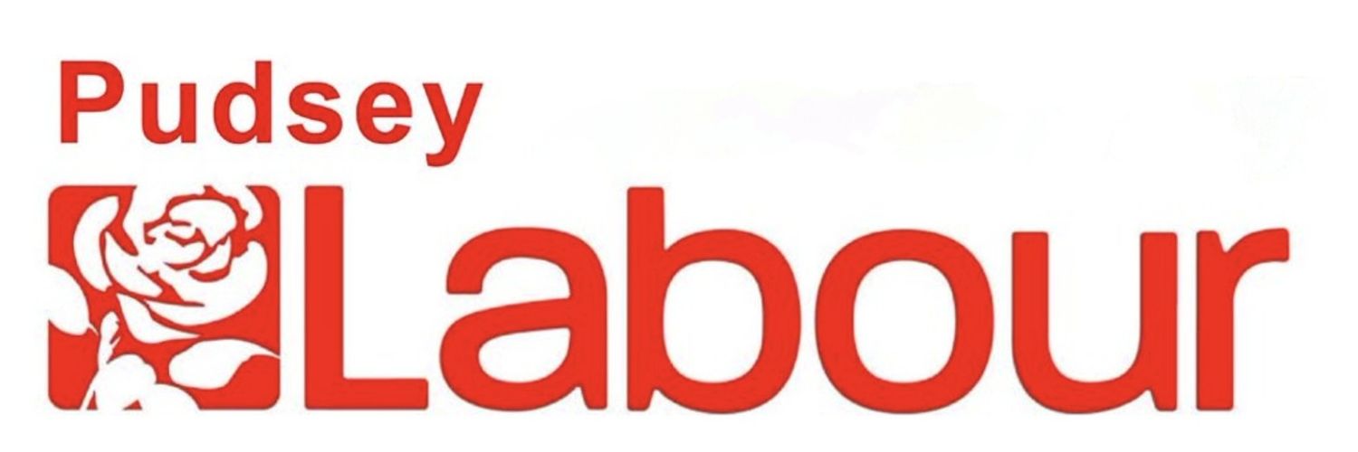 Pudsey Labour Party banner
