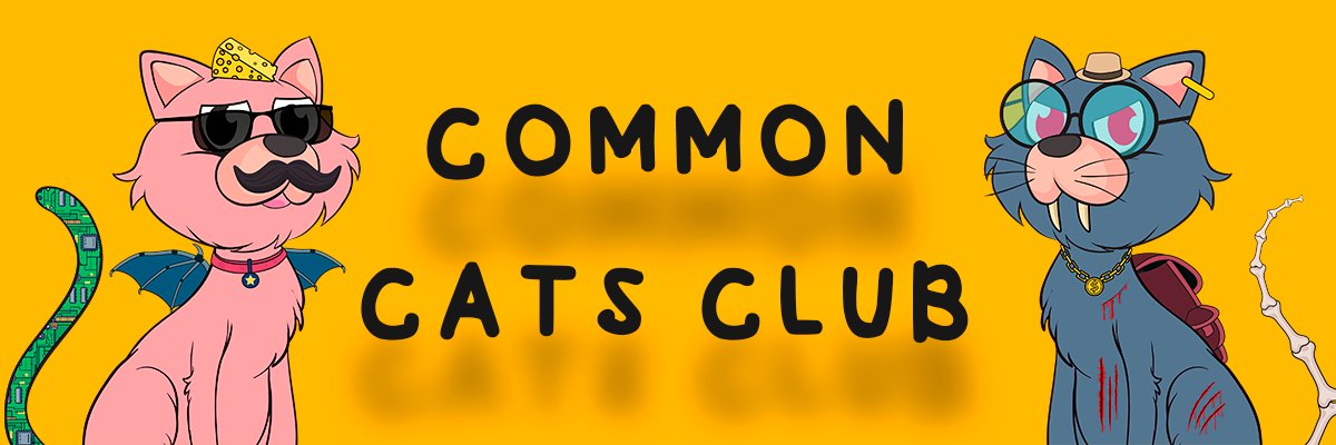 Common Cats Club banner