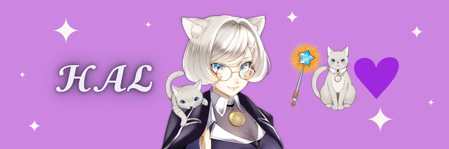 𝓗𝓐𝓛 🪄𓃠💜₍ラム酒の𝓗𝓐𝓛 🌿¹₎ banner