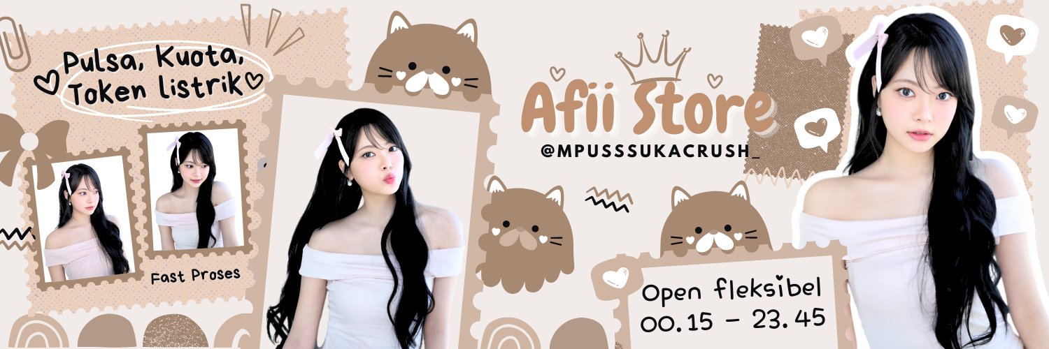 ~AFIISTORE🧸 PULSA KUOTA TOKEN - fast on wa! banner