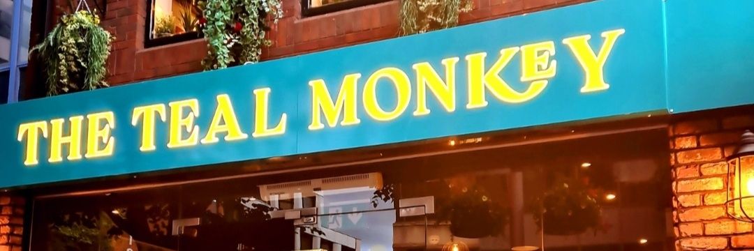 The Teal Monkey banner