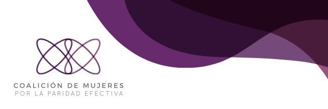 Coalición de Mujeres por la Paridad Efectiva banner