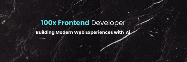 devloperVivek Profile Banner