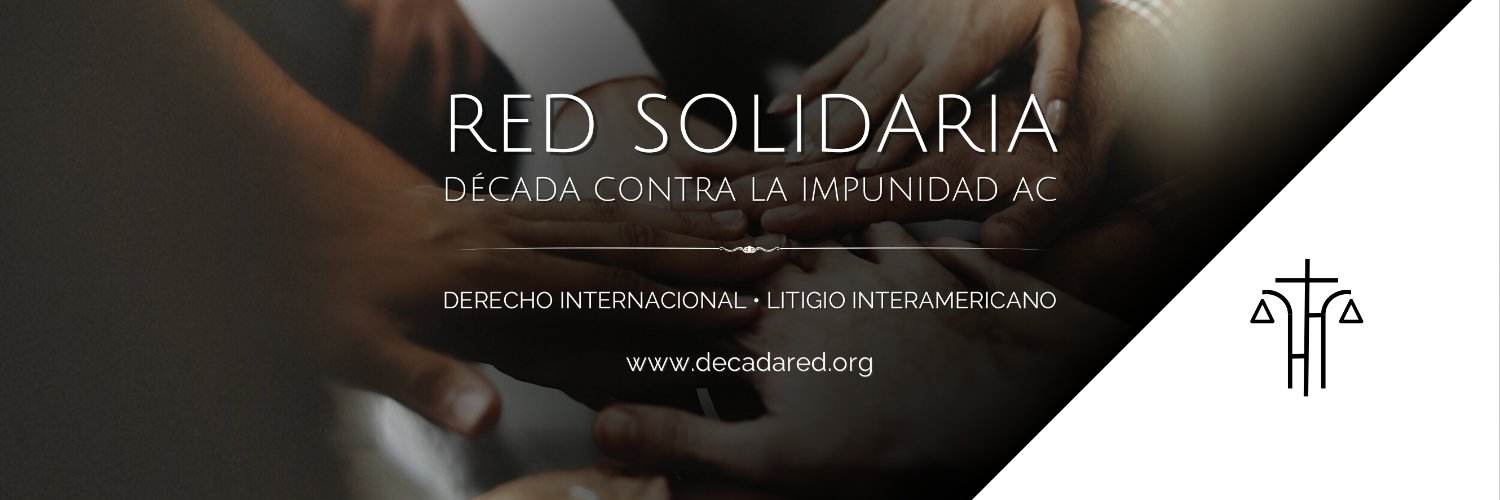 Red Solidaria Década Contra la Impunidad AC banner