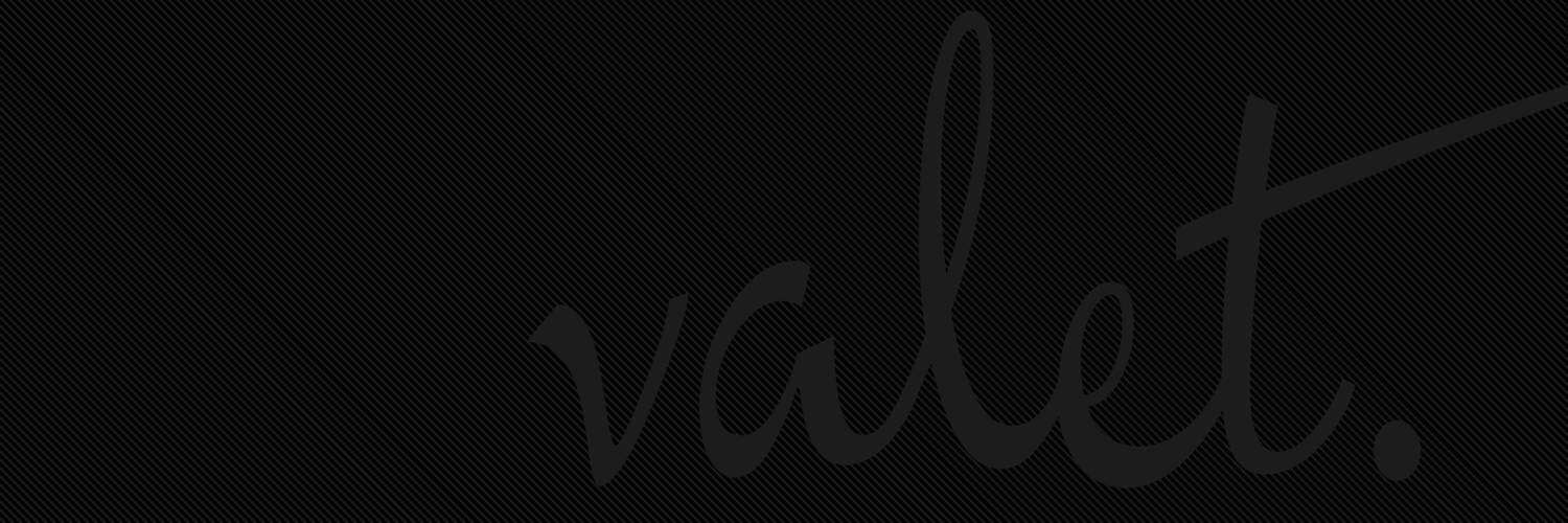 Valet. banner