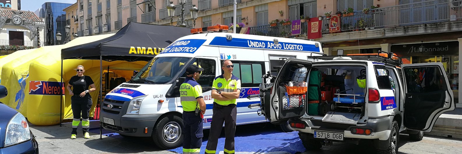 AMBULANCIAS AMAUR banner