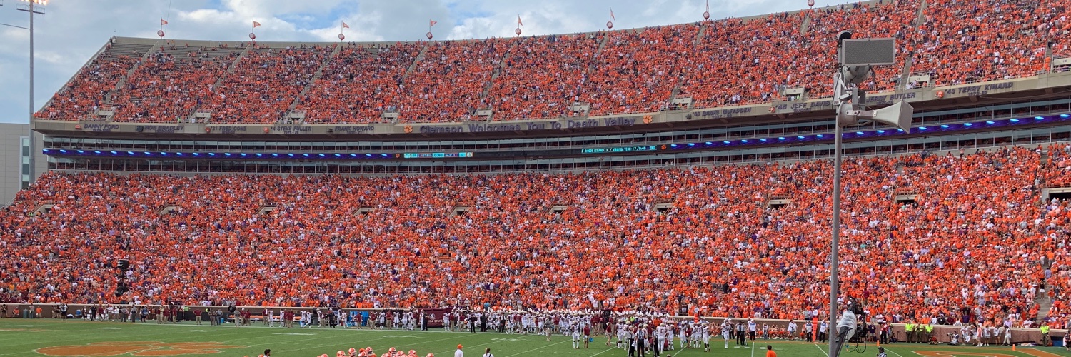 Clemson Kickoff banner