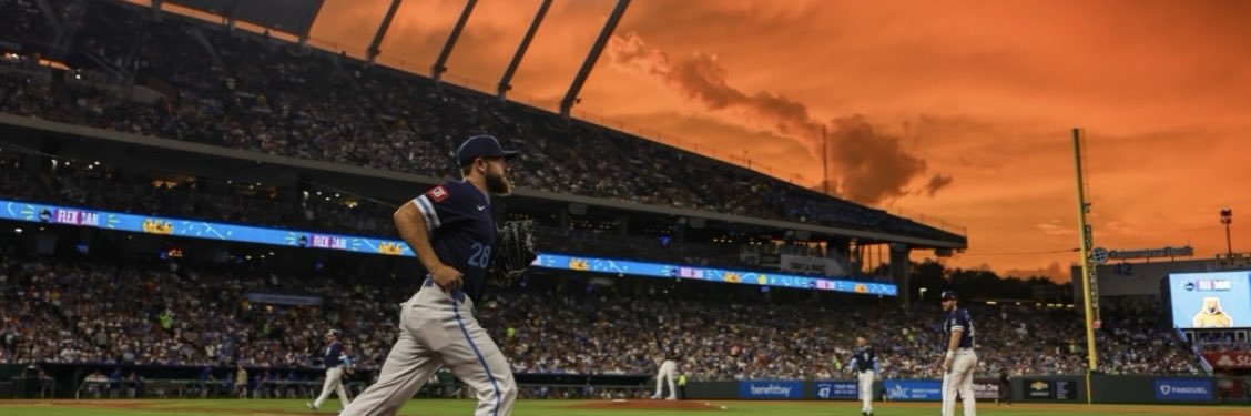 Cole Ragans’ Coca-Cola banner