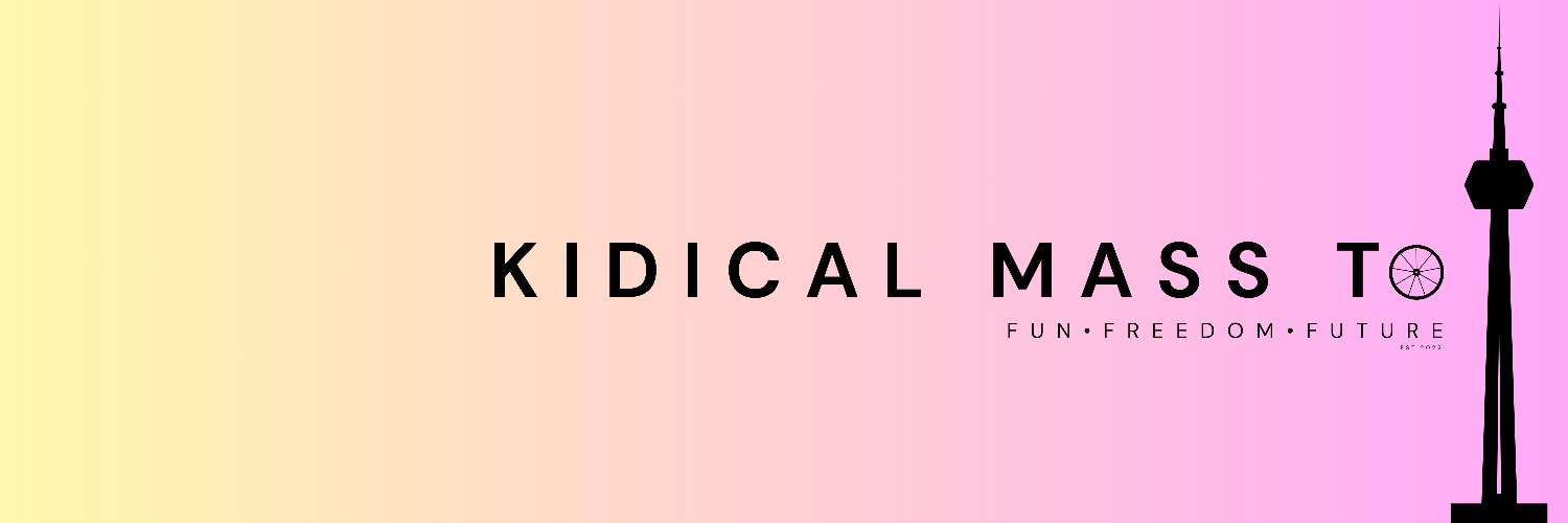 Kidical Mass TO banner