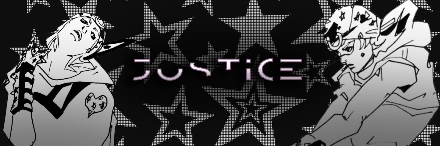 JUSTICE 🫧 banner