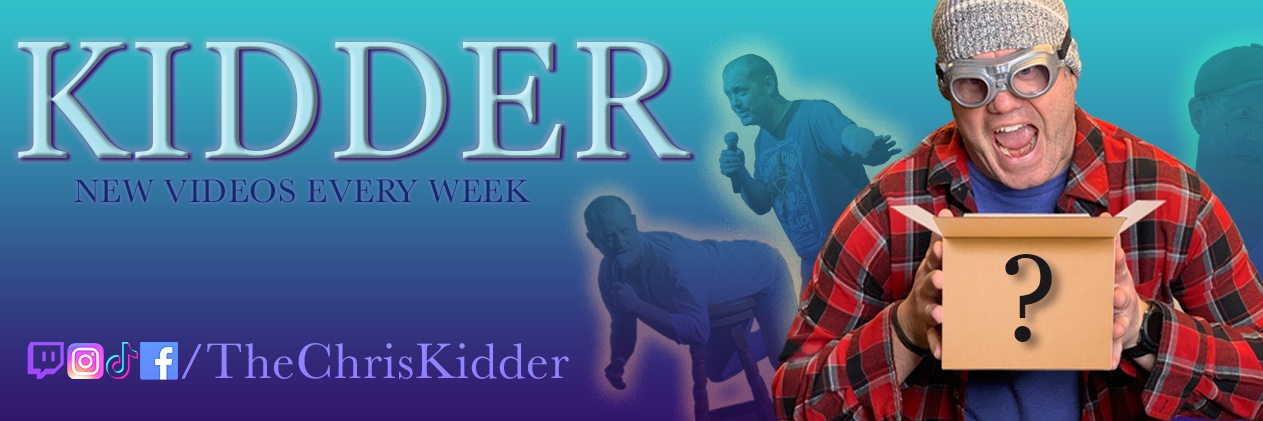 Chris Kidder Comic/Youtuber/Creator banner