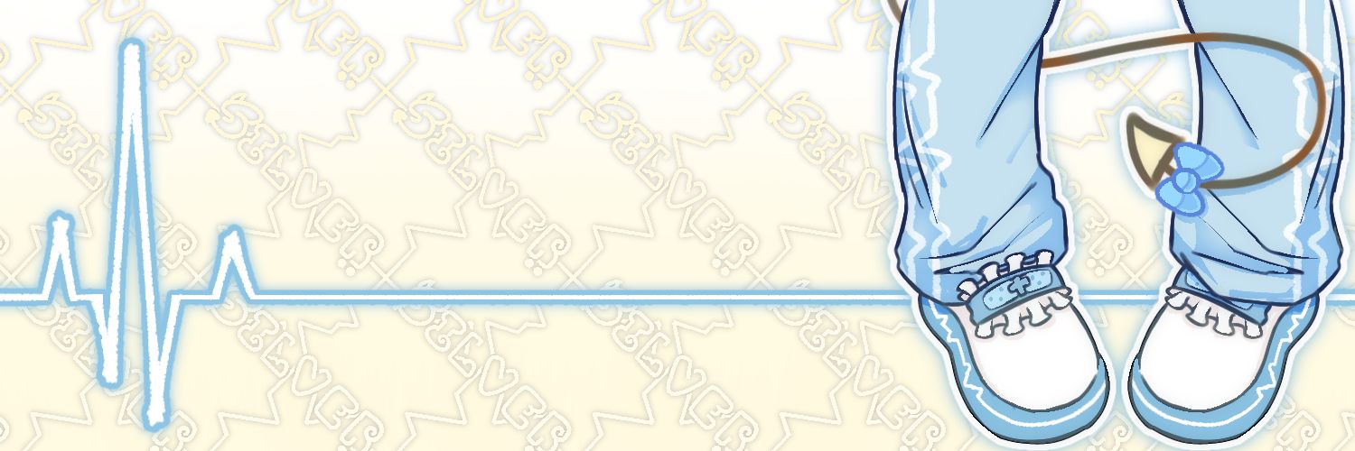 Silver banner