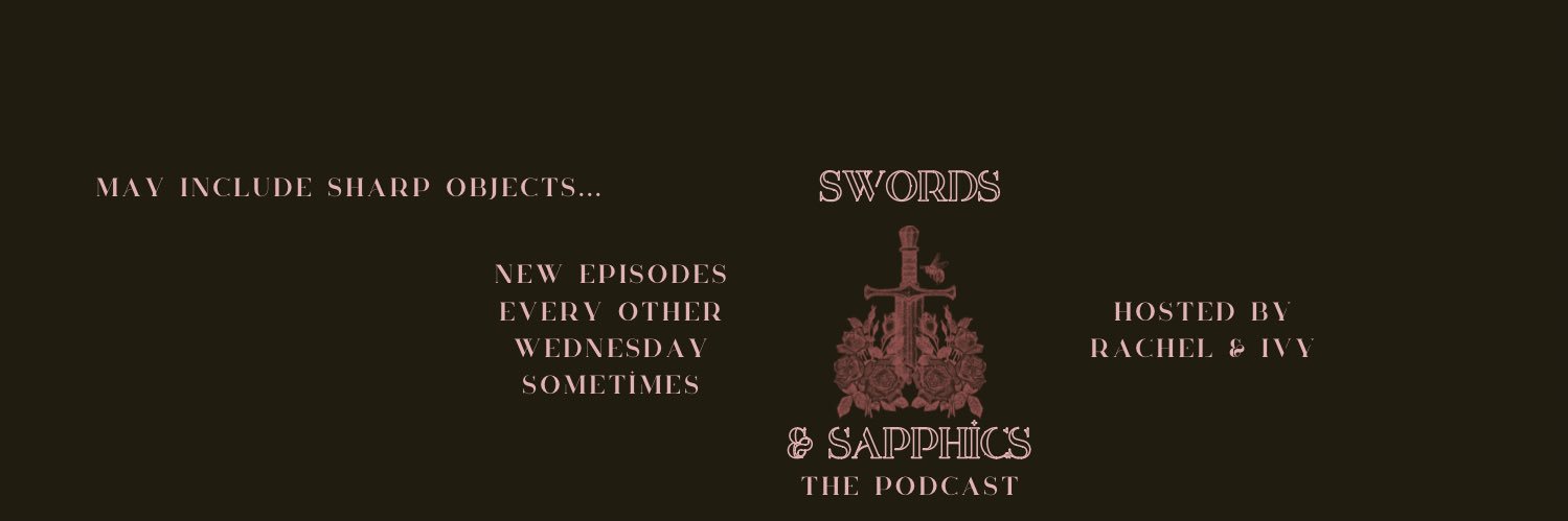 Swords & Sapphics Podcast's banner