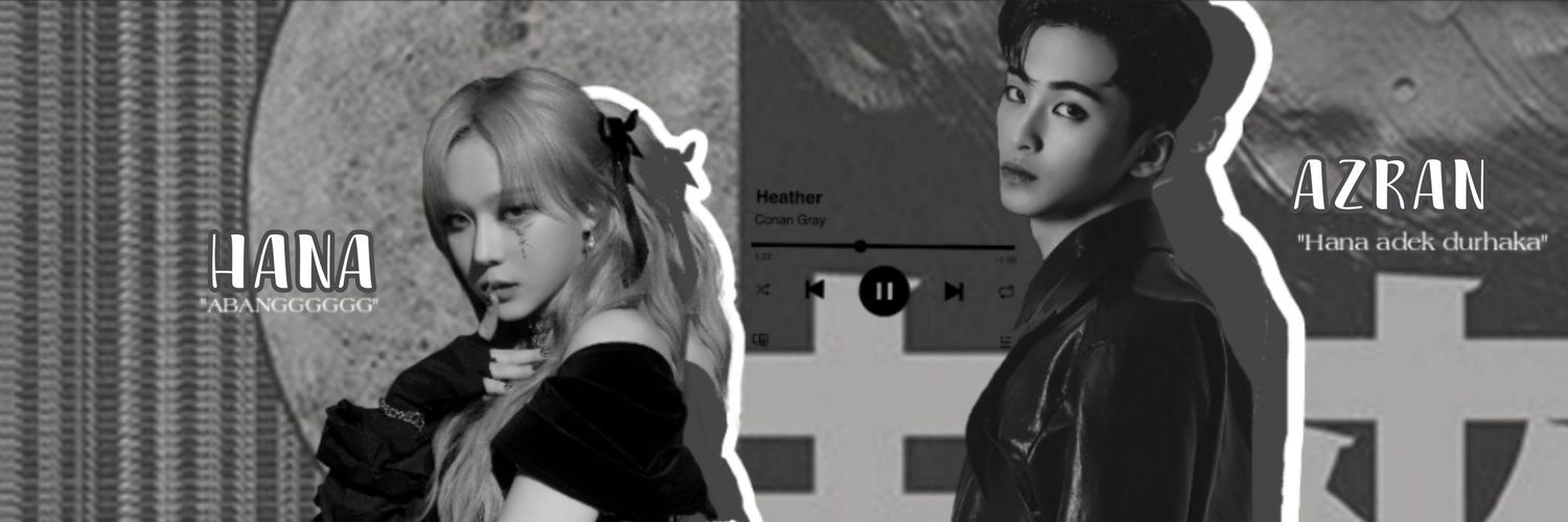 Hana. -log out. banner