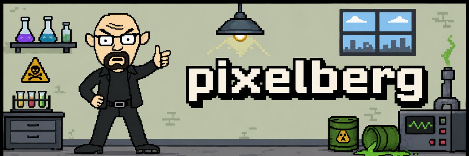 Pixelberg banner