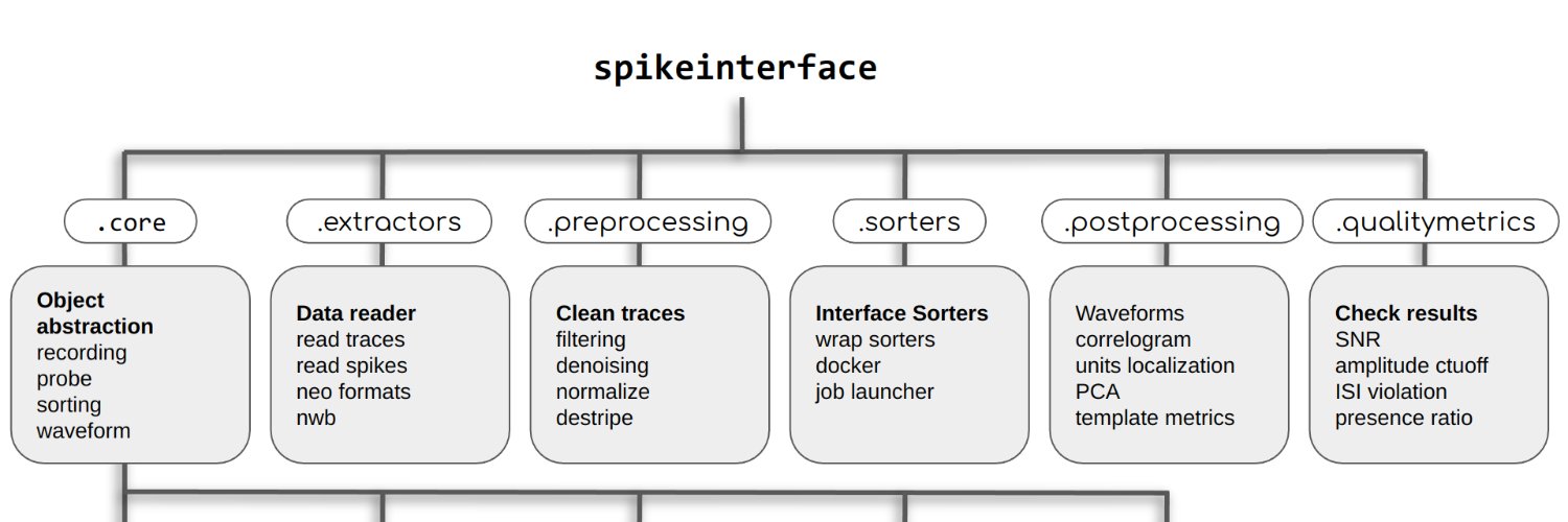 SpikeInterface banner