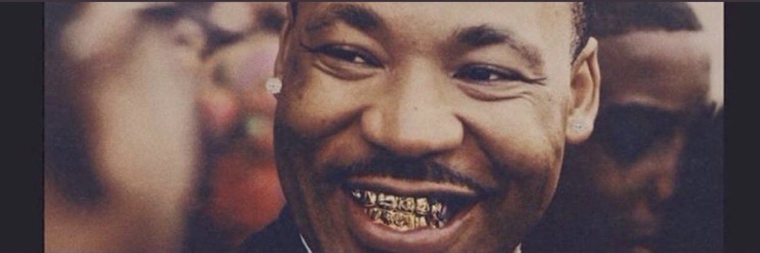 Martin Luther Bling Jr. banner