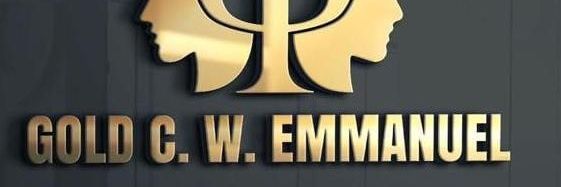 Prof. Gold Emmanuel, C W banner