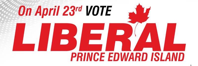 VOTE LIBERAL - PEI banner