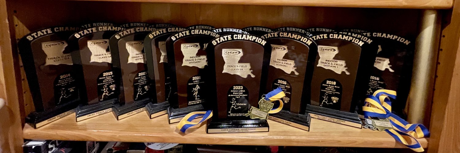 Zachary High School Track & Field banner