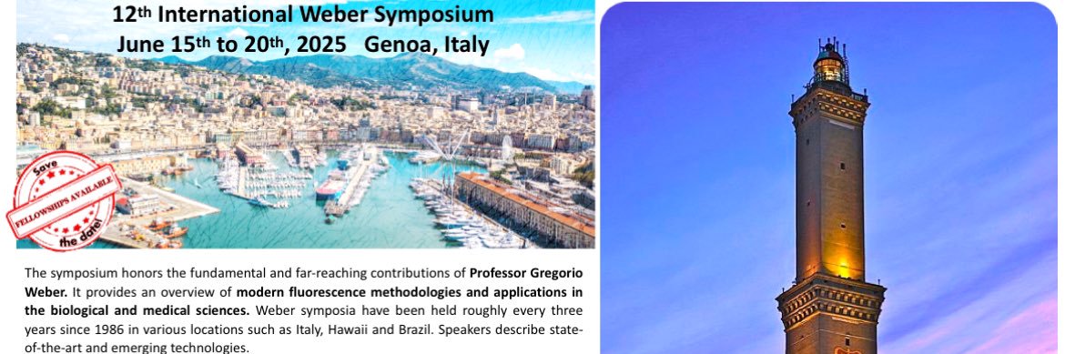 12thWeberSymposium#2025Genova's banner