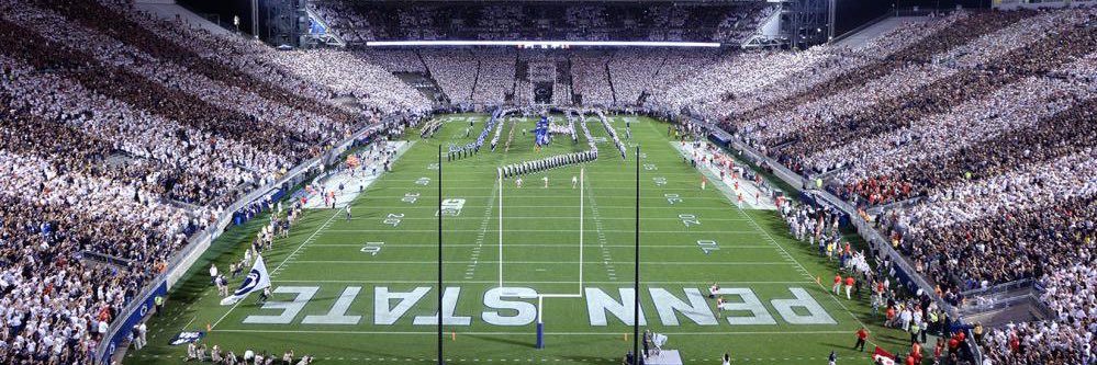 no context penn state football's banner