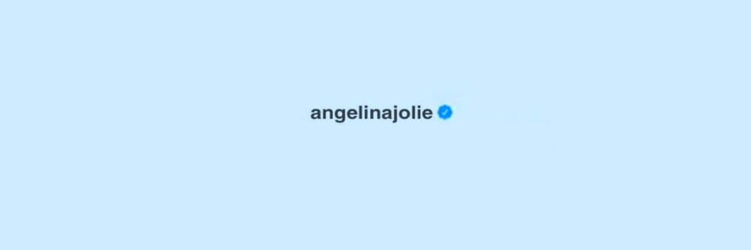 Angelina Jolie🌍 banner