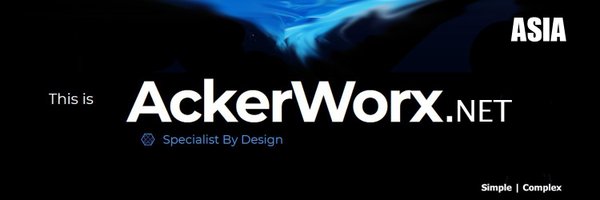 AckerWorx Asia Profile Banner
