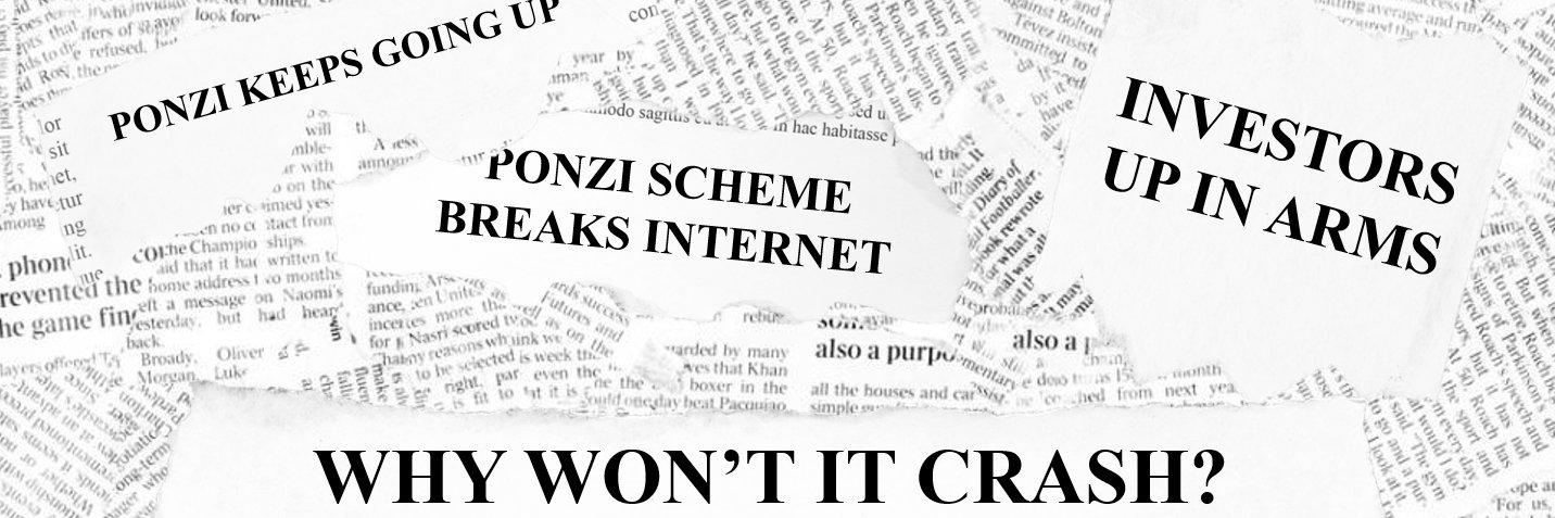 The Ponzi™ banner