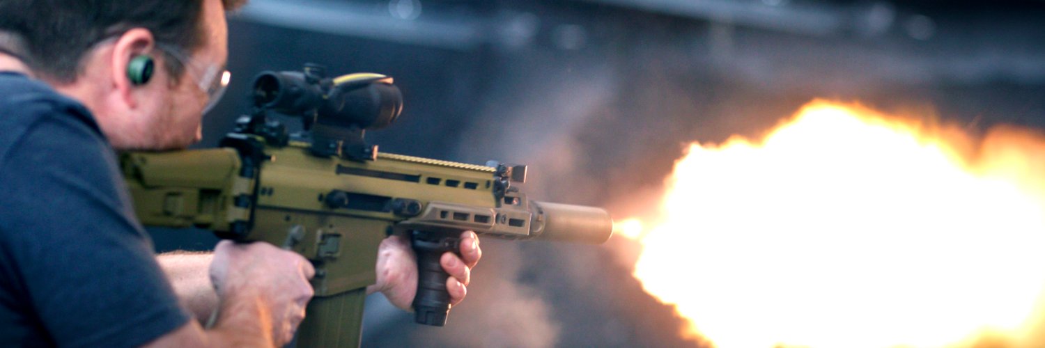 Uncoiled Firearms and Gun Range banner