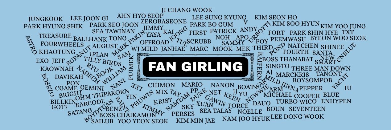 Fangirlingislife ☽̶☾ banner