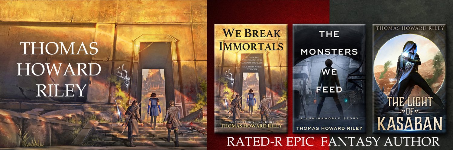 Thomas Howard Riley is an evil wizard's banner