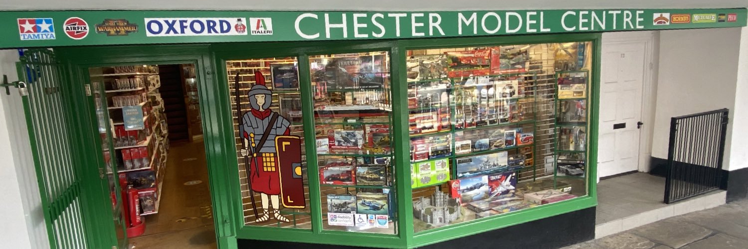 Chester Model Centre's banner