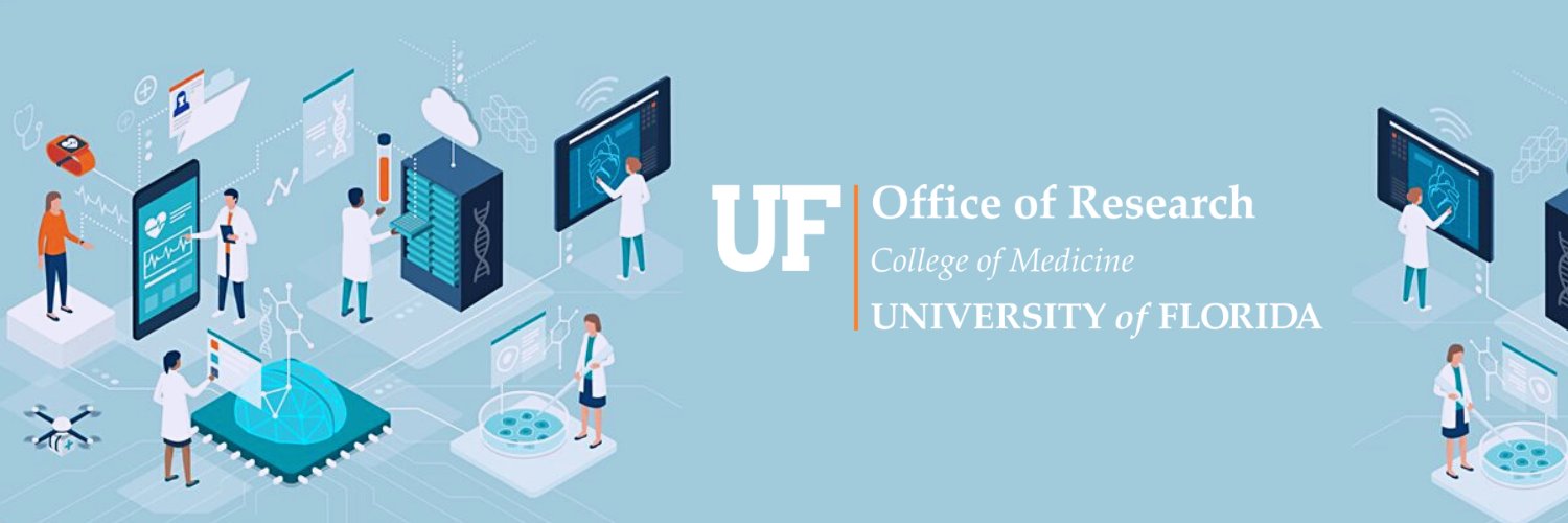 UF College of Medicine Office of Research's banner