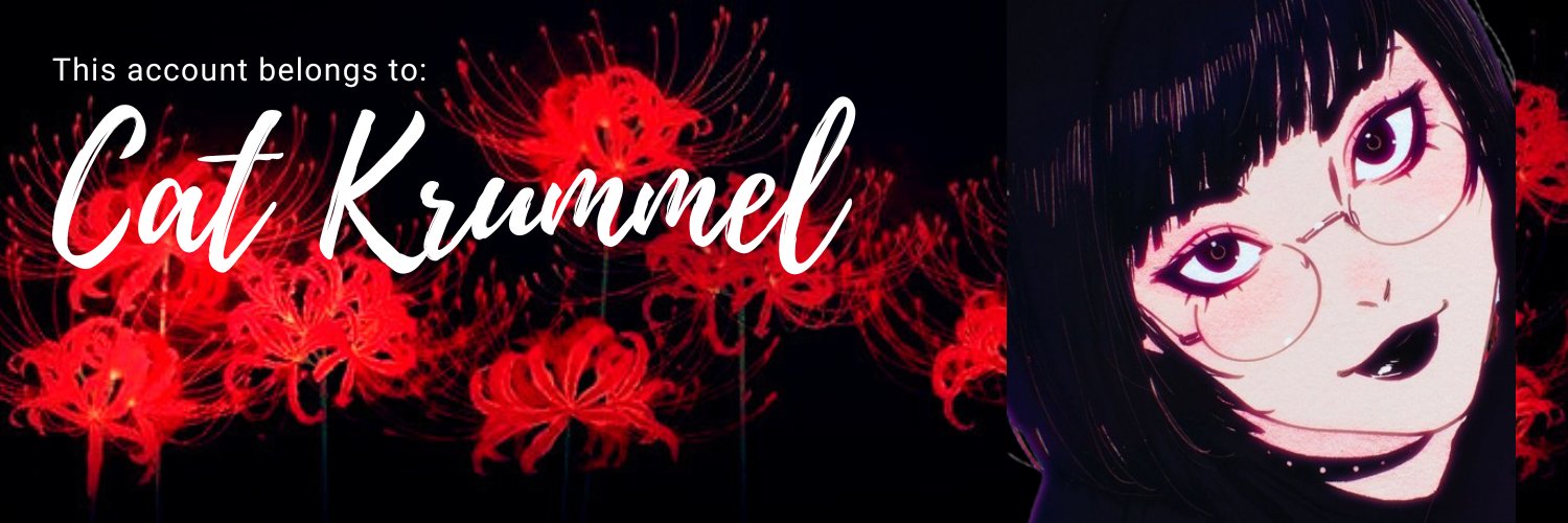 𓆩♡𓆪「𝐂𝐚t 𝐊𝐫𝐮𝐦𝐦𝐞𝐥」𓆩♡𓆪 banner