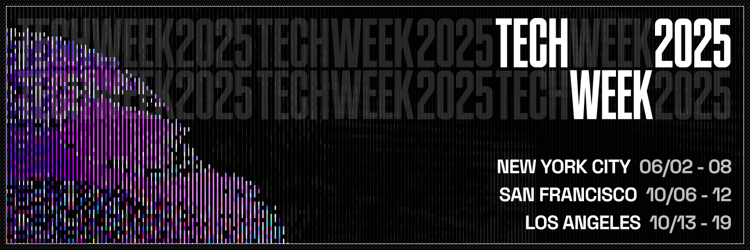 Tech Week's banner