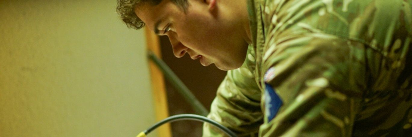 39 Signal Regiment - The Skinners banner