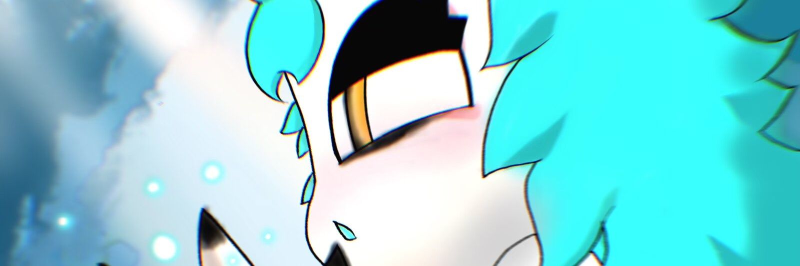 彩色白_White banner