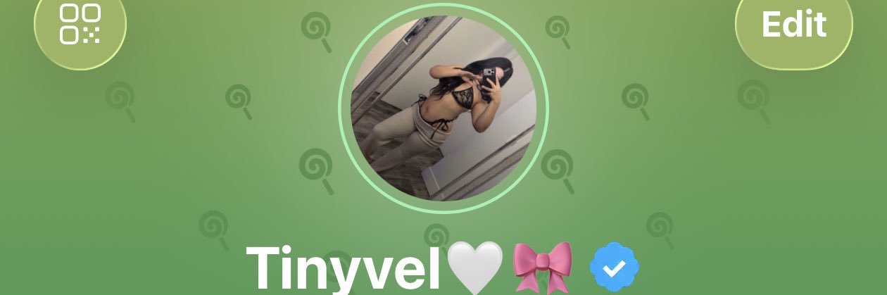 Tinyvel 🤍🎀 banner