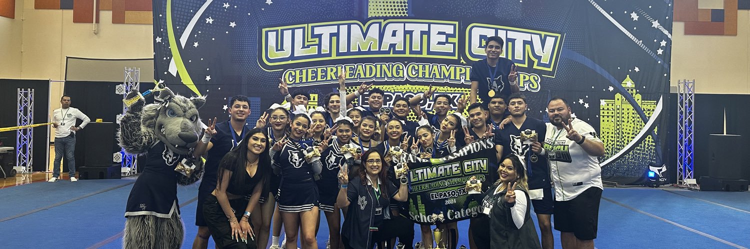 MOUNTAIN VIEW HS CHEER TEAM banner