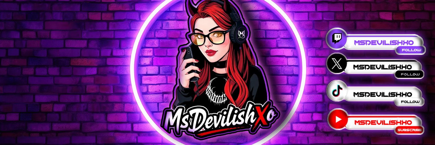 MsDevilishXo 🔜 DreamHack Birmingham banner