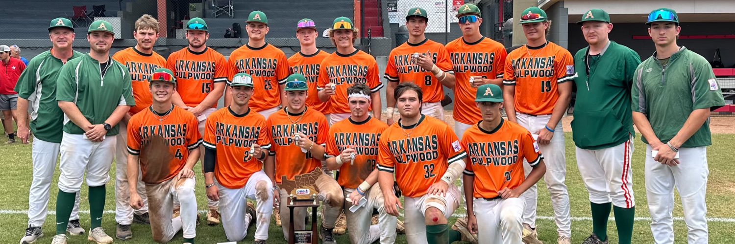 Arkansas Pulpwood Baseball banner